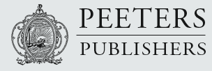Peeters Publishers